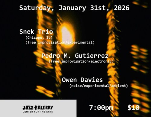 Snek Trio, Pedro M. Gutierrez, Owen Davies