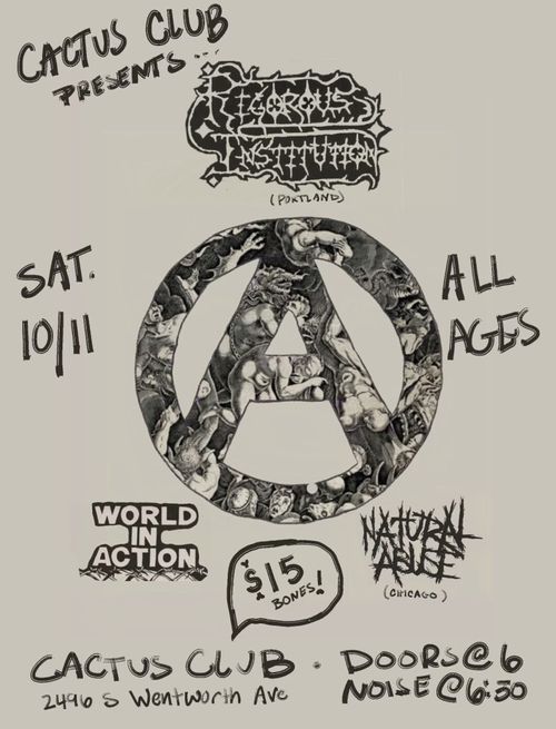 Rigorous Institution • Pigs Blood • World In Action