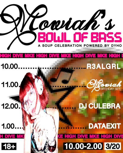 R3algrl, Mowiah, DJ Culebra, Dataexit