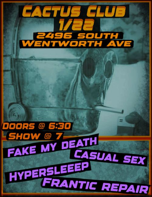 Fake My Death • Casual Sex • Hypersleep • Frantic Repair