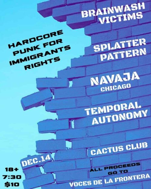 Brainwash Victims • Splatter Pattern • Navaja • Temporal Autonomy