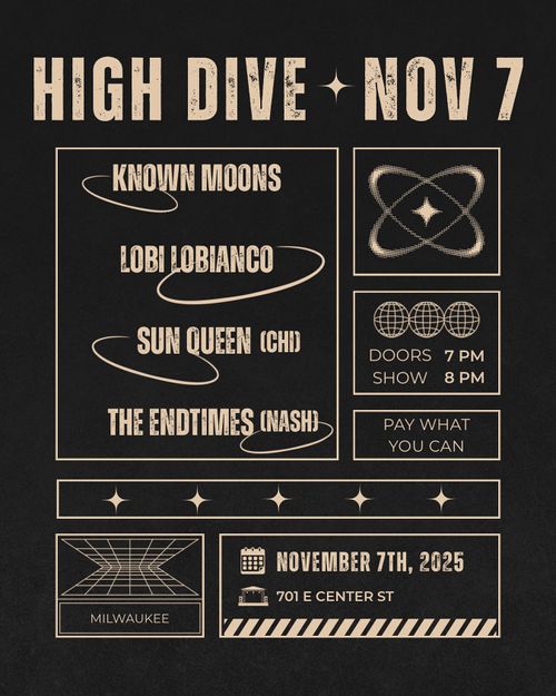 Sun Queen, The Endtimes, Known Moons, Lobi Lobianco