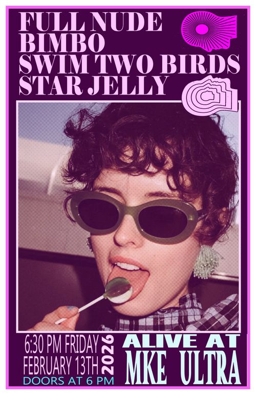 Full Nude, Bimbo, Swim Two Birds, Star Jelly