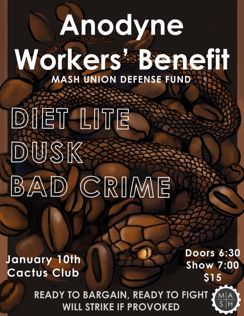 Anodyne Workers Benefit: Diet Lite • Dusk • Bad Crime