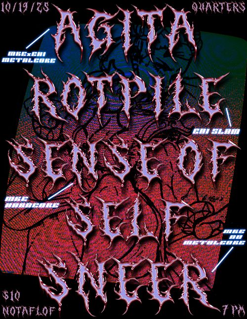 Agita, Rotpile, Sneer, Sense Of Self