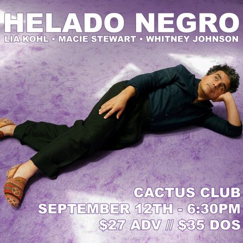 Helado Negro • Lia Kohl • Macie Stewart • Whitney Johnson