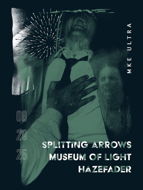 splitting arrows; museum of light (WA); hazefader