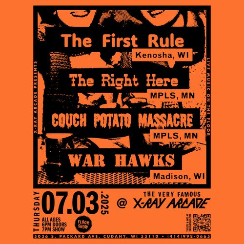 Couch Potato Massacre / The Right Here / War Hawks / The First Rule