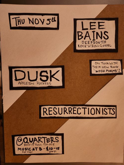 Lee Bains (AL/MS), Dusk, Resurrectionists
