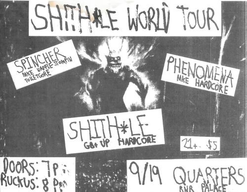 shithole, spincher, phenomena