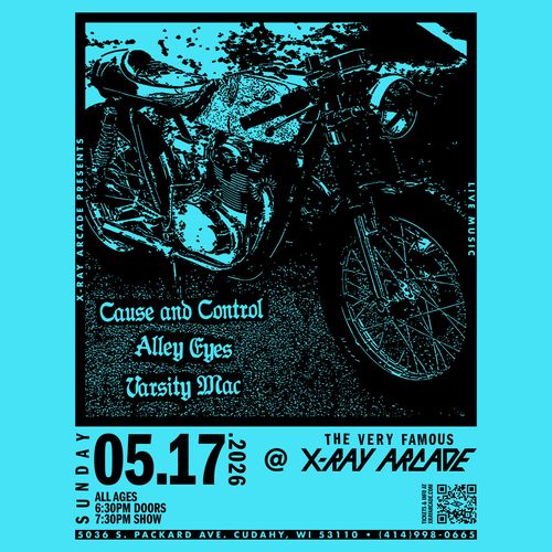 Cause and Control / Alley Eyes / Varsity Mac