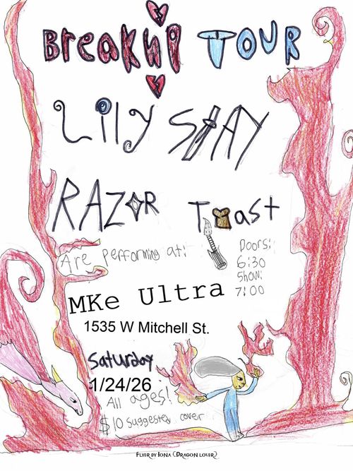 Breakup Tour, Lily Slay, Razor Toast