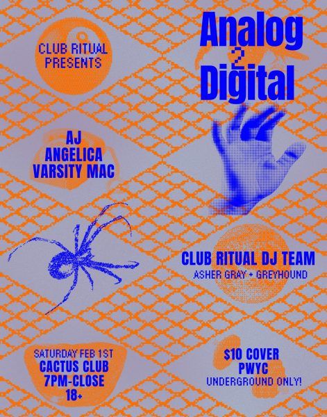 Club Ritual Presents: Analog 2 Digital (Mittenfest After Party)