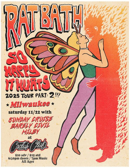 Rat Bath • Sunday Cruise • Barely Civil • Milby