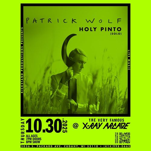 Patrick Wolf / Holy Pinto (Solo)