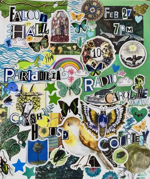 Pareidolia, Radio Caroline, Crash House, Courtesy