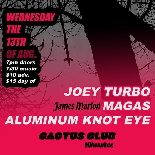 Joey Turbo • James Marlon Magas • Aluminum Knot Eye