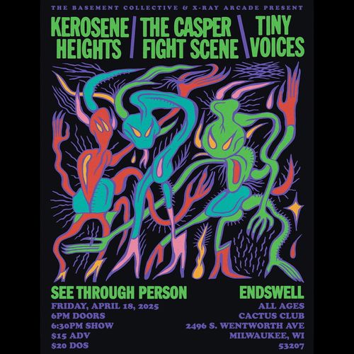 Tiny Voices / Kerosene Heights / The Casper Fight Scene / See Through Person / Endswell