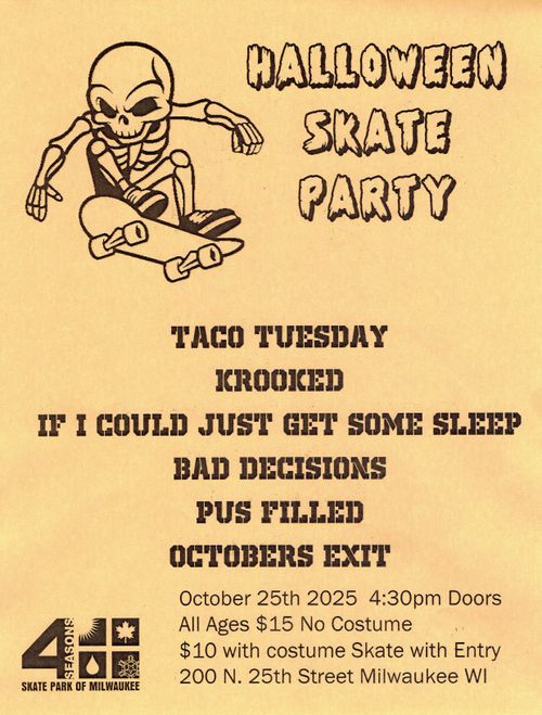 Halloween Skate Party