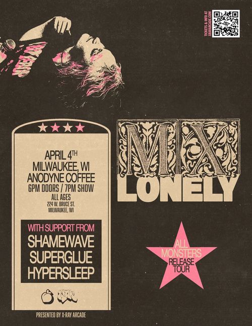 MX Lonely / Shamewave / Superglue / Hypersleep