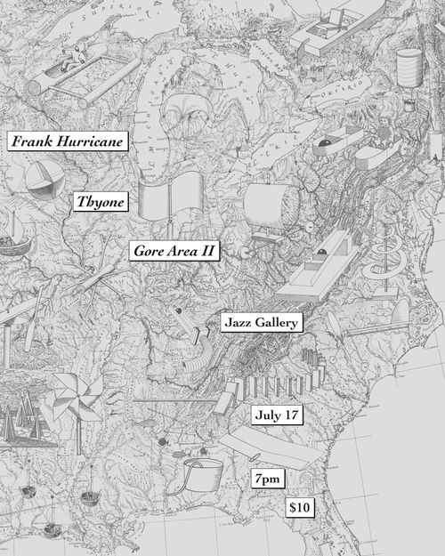 Frank Hurricane; Thyone; Gore Area II
