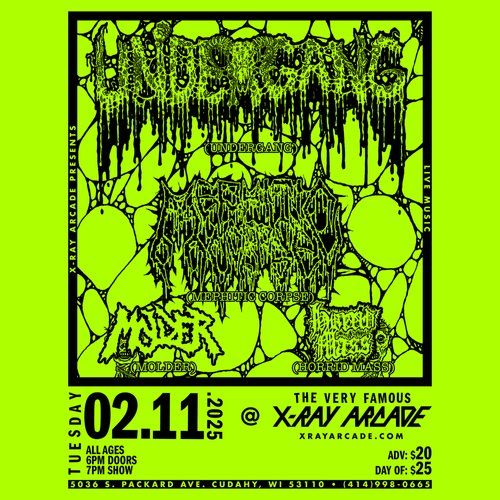 Undergang, Mephitic Corpse, Molder, Horrid Mass