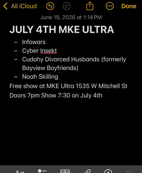Infowars, Cyber Insekt, Cudahy Divorced Husbands, Noah Skilling