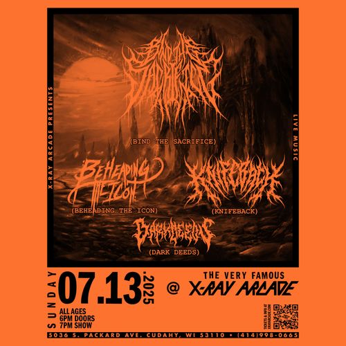 Bind The Sacrifice / Beheading The Icon / Knifeback / Dark Deeds