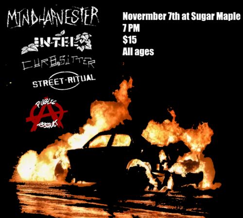 Mind Harvester, Intel, Curbsitter, Street Ritual, Public Assault