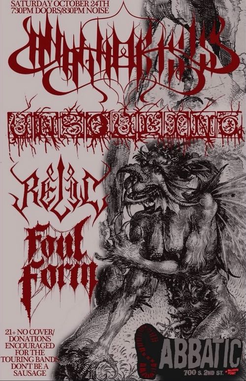 Anagnorisis, Unsouling, Relic, Foul Form