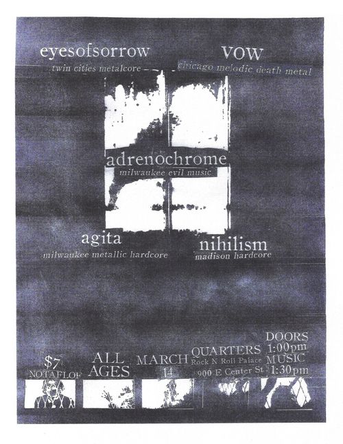 eyesofsorrow, Vow, Adrenochrome, Agita, Nihilism