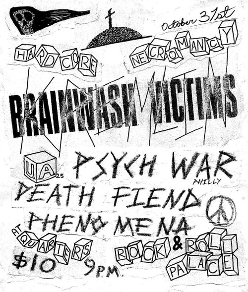 Psych War, Brainwash Victims, Death Fiend, Phenomena