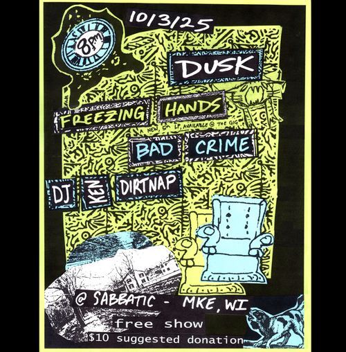 Dusk, Freezing Hands, Bad Crime