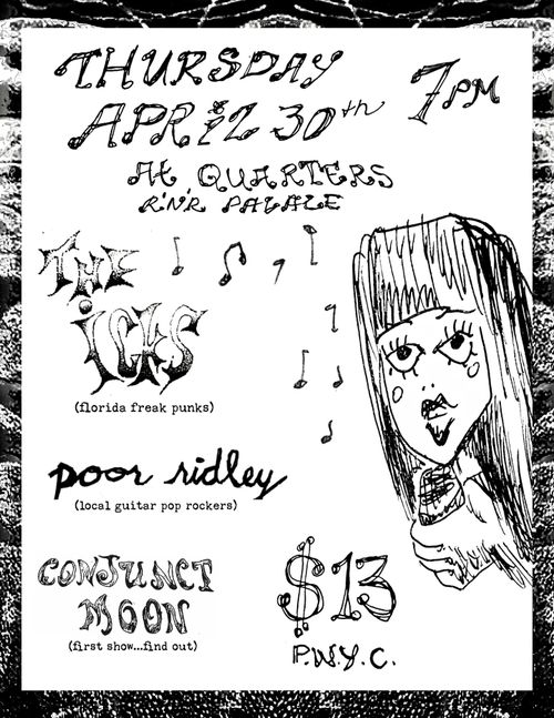 The Icks, Poor Ridley, Conjuct Moon