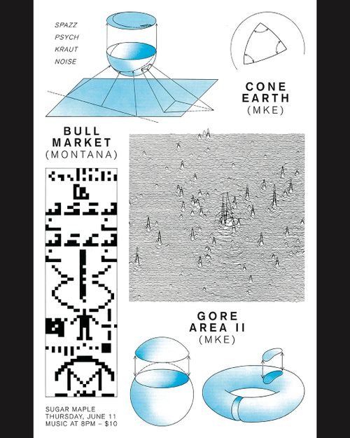  Cone Earth (mke), Bull Market (Montana), Gore Area II (mke)
