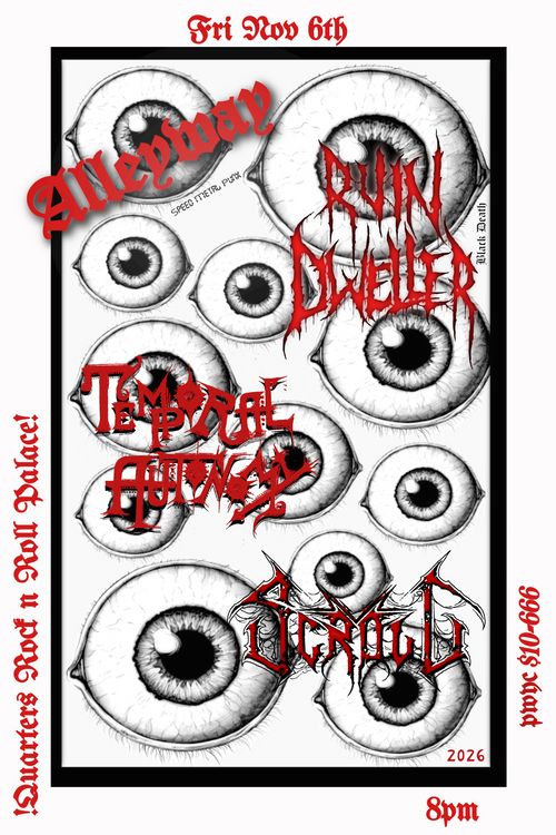 Alleyway, Ruin Dweller, Temporal Autonomy, Scroll
