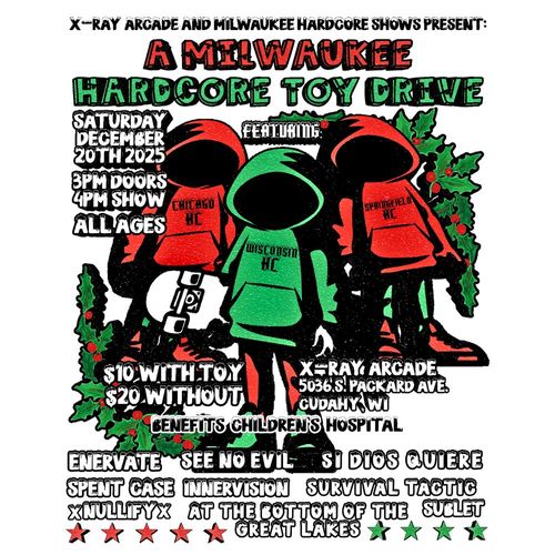 A Milwaukee Hardcore Toy Drive