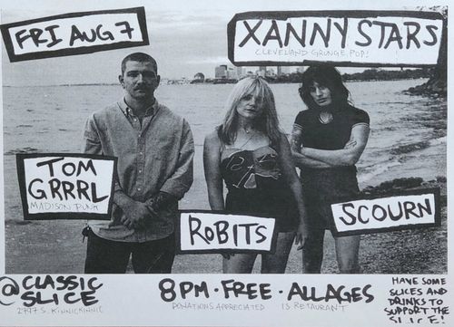 Xanny Stars, Tom Grrrl, Robits, Scourn