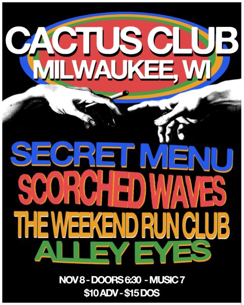 Secret Menu • Scorched Waves • The Weekend Run Club • Alley Eyes