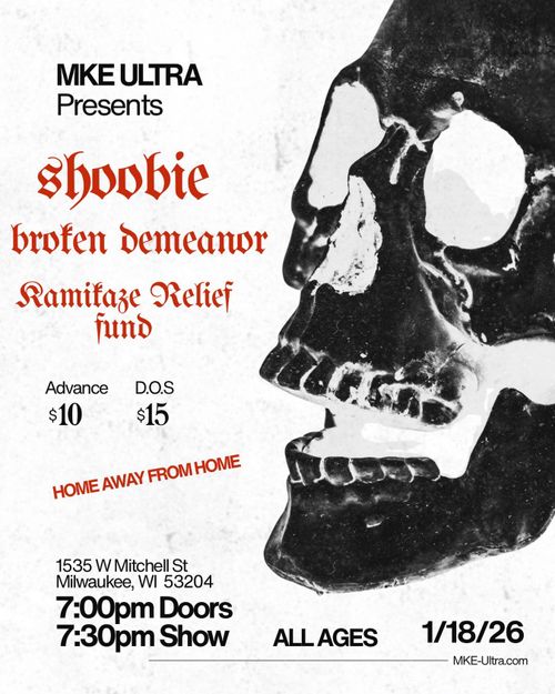 Shoobie, Broken Demeanor, Kamikaze Relief Fund