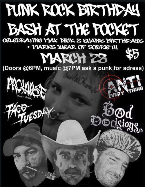 Birthday Bash @ The Pocket