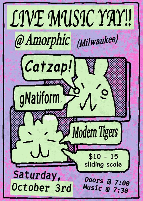 MODERN TIGERS, Gnatiform, Catzap!