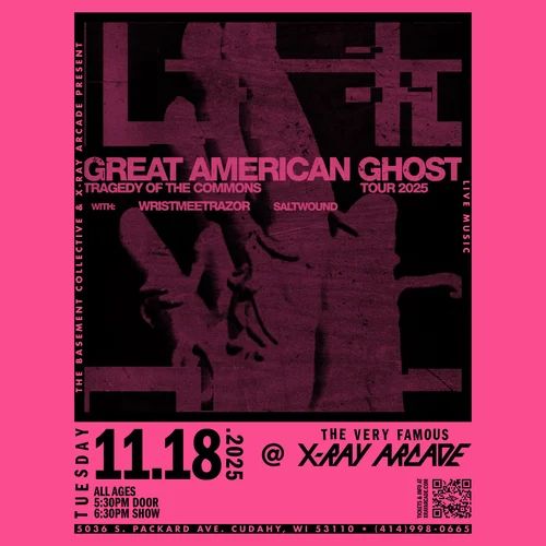 Great American Ghost / Wristmeetrazor / Saltwound