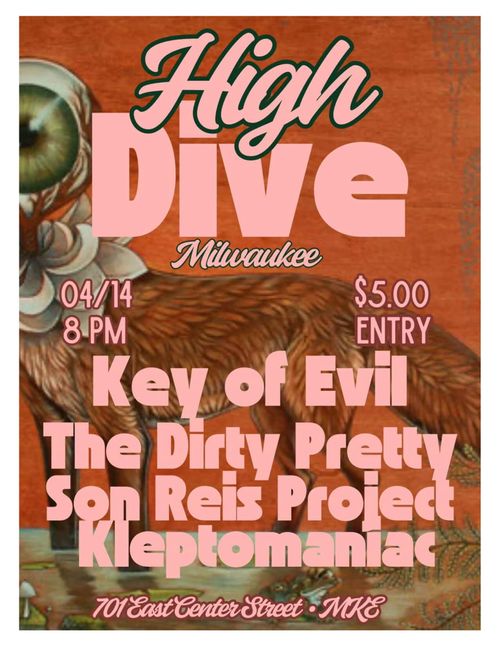 414 Day with Key of Evil, the Dirty Pretty (MN), Son Reis Project, Kleptomaniac
