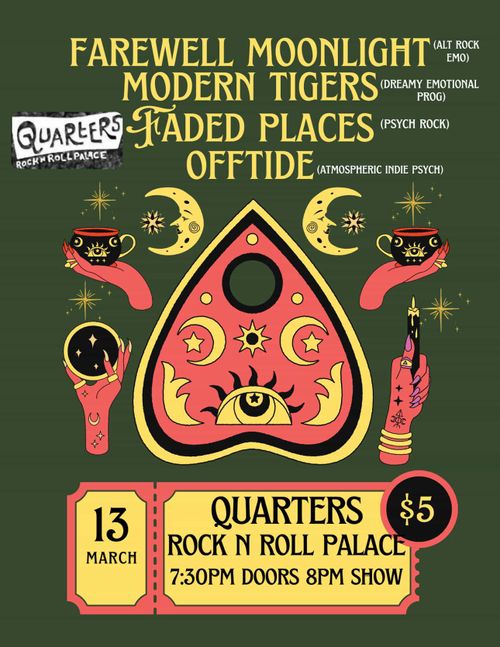 Offtide, MODERN TIGERS, Farewell Moonlight