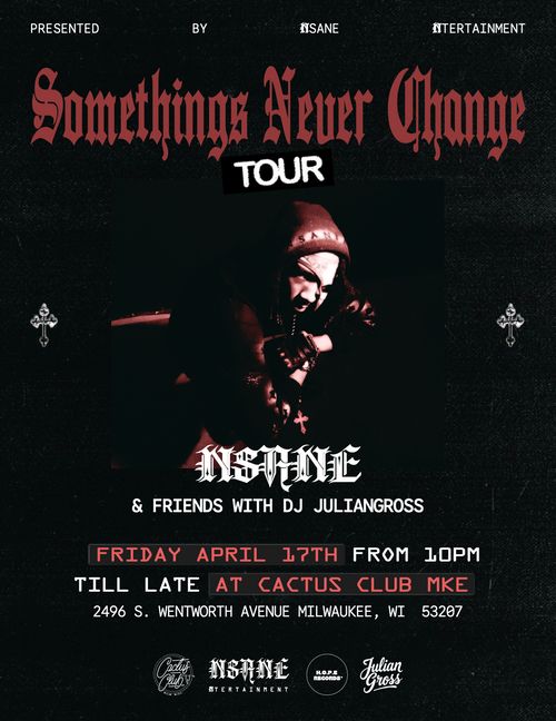 NSANE & Friends • DJ Julian Gross